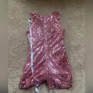 Taylor Swift Era’s tour pink sequin short romper - NWT SIZE 6